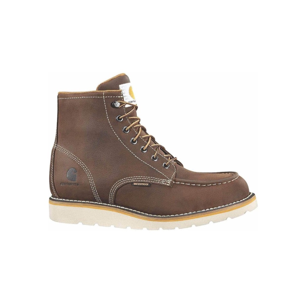 Carhartt Men's Waterproof 6" Moc Steel Toe Wedge Work Boot